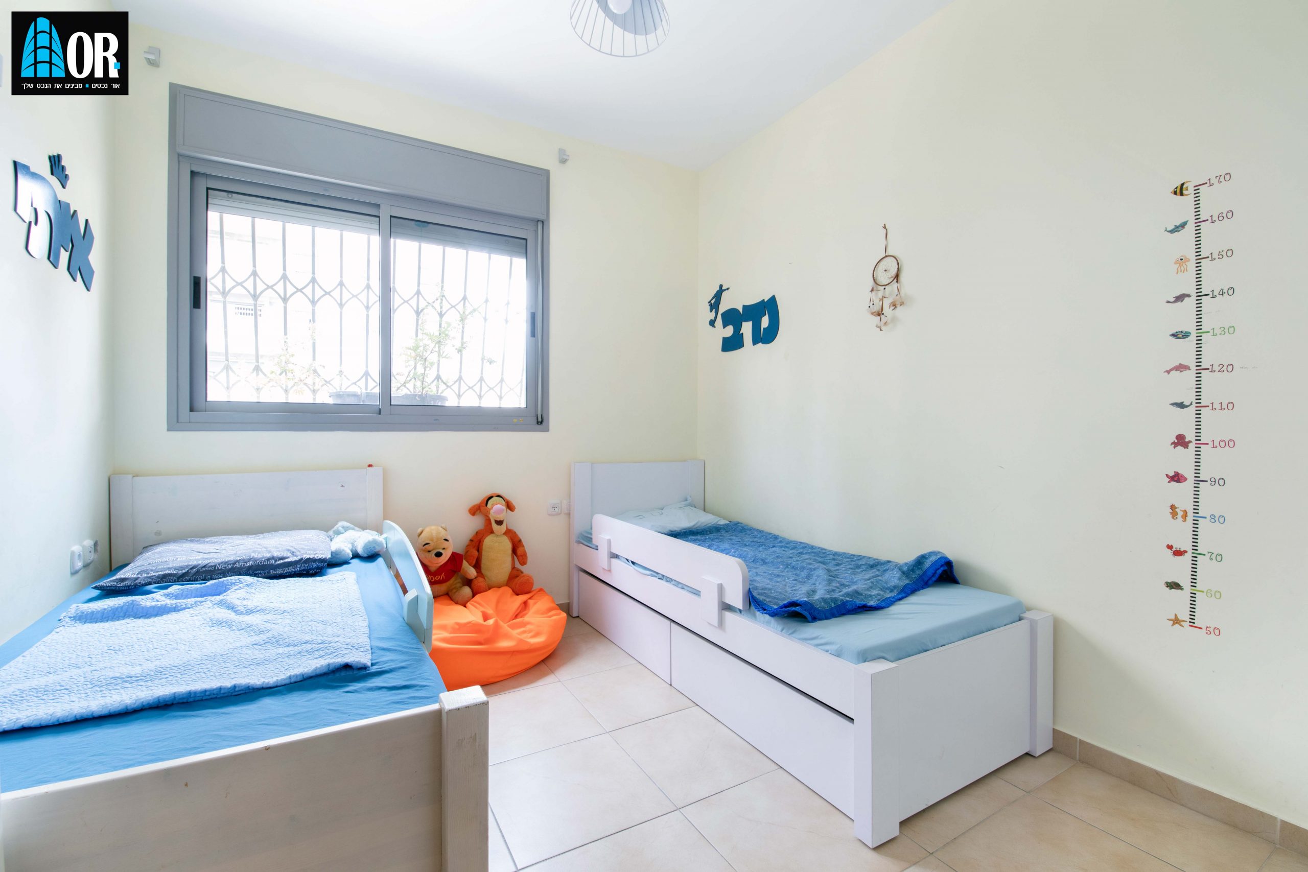 חדר ילדים דירה 4 חדרים שכונה תלמי מנשה